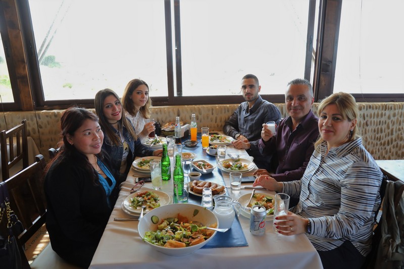 Easter Sunday at Chez Zakhia 